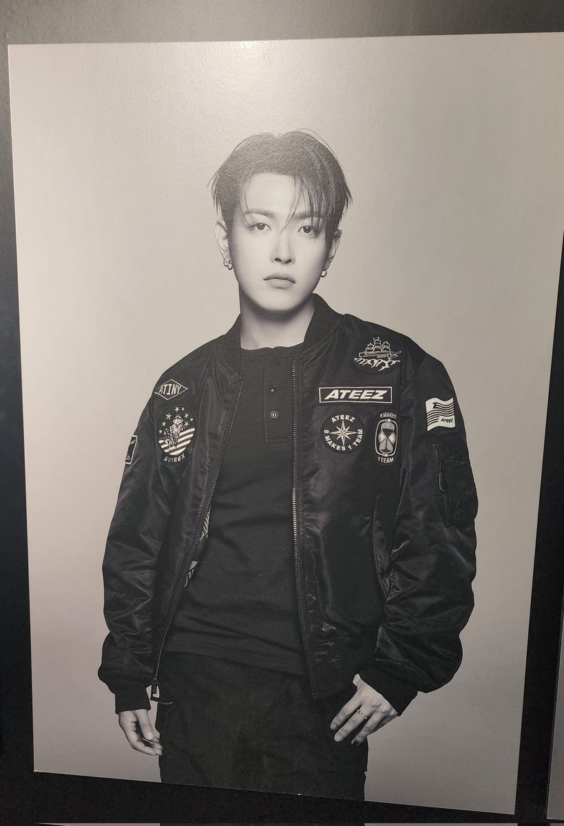 AVIREX × ATEEZ POPUP ノベルティ アクリルスタンド ソンファ AVIREX
