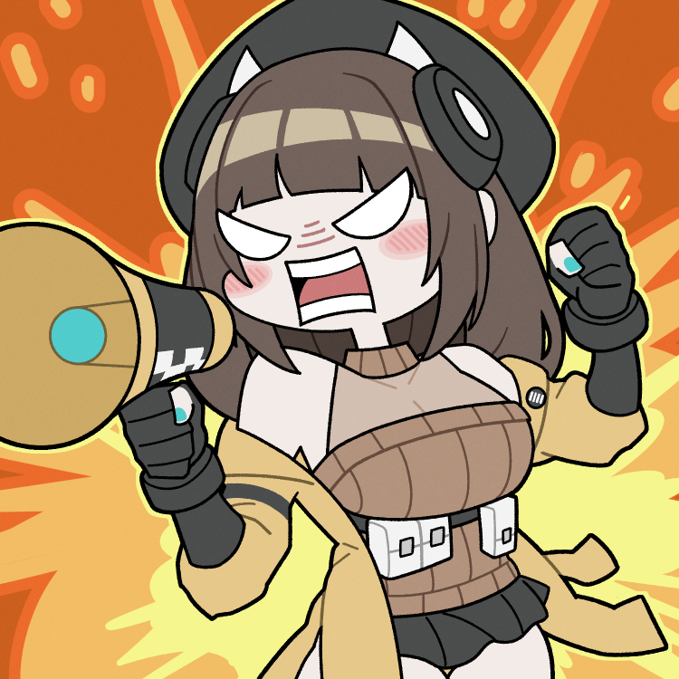 Lunatic_Club403's tweet image. #少前2追放 #ドルフロ2 #소녀전선2 #GirlsFrontline2 #RO635
🤬📢