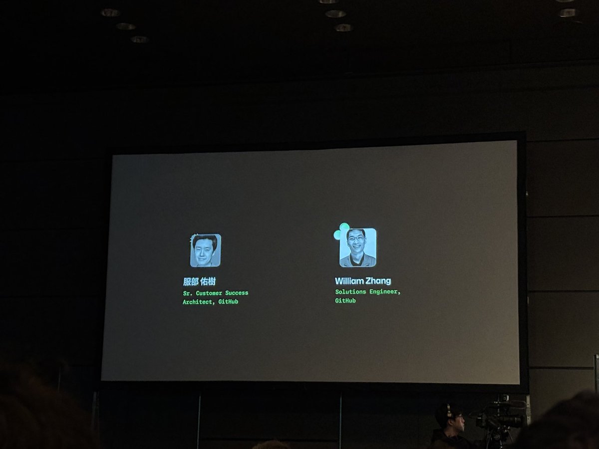 kawamoto_LINER's tweet image. QAタイム！
参加者からたくさん質問が来ていて、みなさん最新のGitHubの機能や具体お仕事に活用するところに興味津々ですね❗️
(QAタイムすごく盛り上がってます✨)

#GitHubUniverseRecap #GitHub #GitHubCopilot