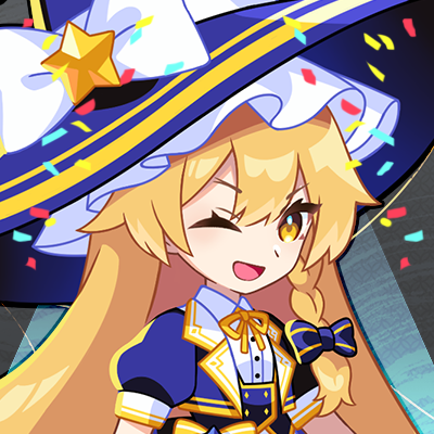 キャラクター】アイドル魔理沙のアイコンをプレゼント🎉 現在開催中の