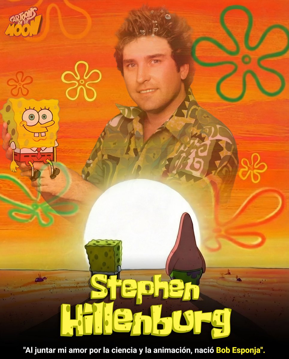 Un día como hoy, hace ya 7 años, el mundo de la animación perdió a una leyenda: 

Stephen Hillenburg, el creador de Bob Esponja.