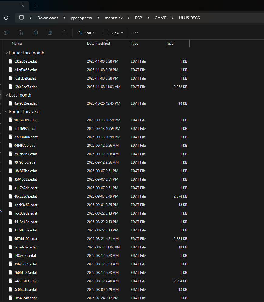 ascension_fran's tweet image. it should look like this
if your mod doesn&apos;t have edats and only has a gmo and gim, use this program called dissidia dlc toolkit github.com/adriangl/DissD…