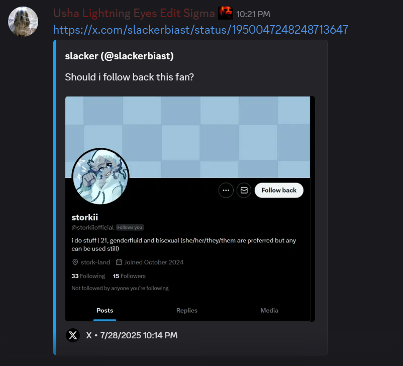 slacker (@slackerbiast) / Posts / X