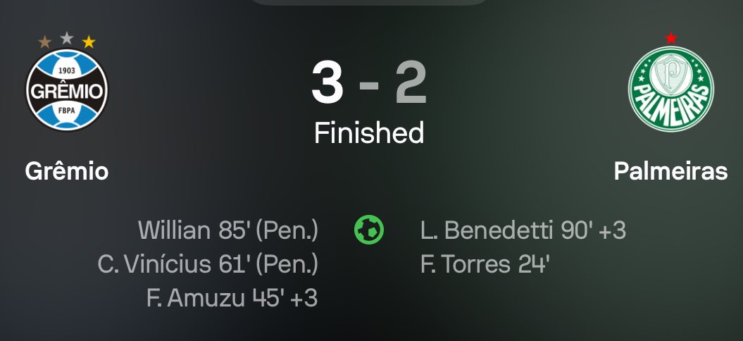 TipsterCharlie's tweet image. Gremio @ 2.65 ✅

4/5 for #ProjectML today 🥳 

I’ll recap properly on the morning 👊

Closed insane in Gremio too 🔥