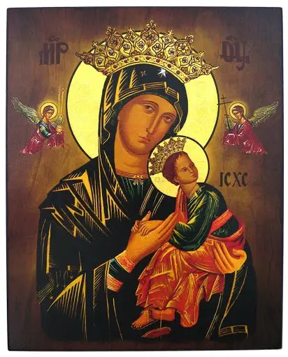 Święta Maryjo, spiesz nam na pomoc nieszczęśliwym, podnoś przygnębionych, pocieszaj płaczących, módl się za ludem, wstawiaj się za duchowieństwem, oręduj za poświęconym Bogu stanem niewieścim. Niech wsparcia twego doznają wszyscy, którzy wzywają Twojej Nieustającej Pomocy.🙏🏻🧡