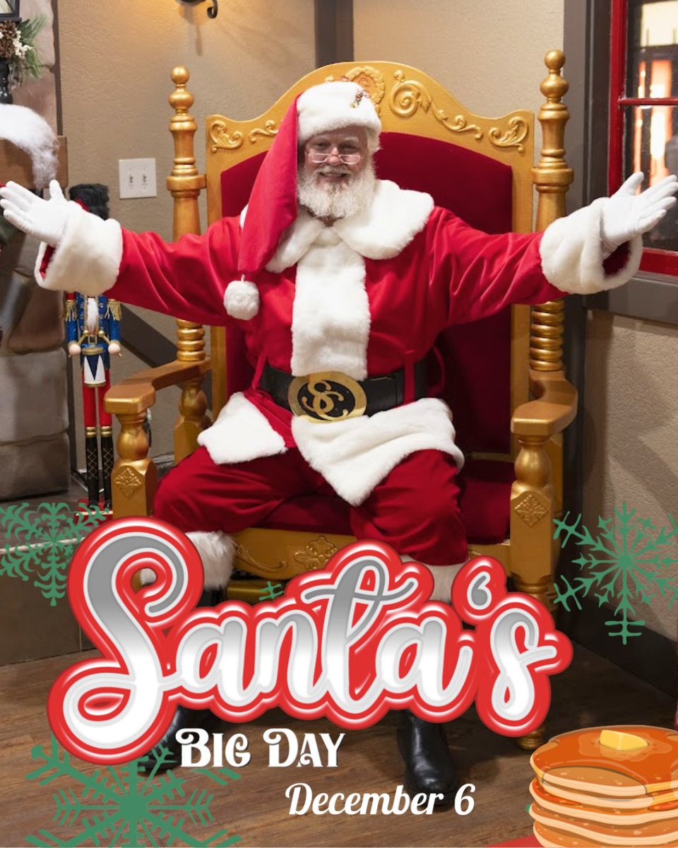 citadel_outlets's tweet image. Santa’s Big Day is back on December 6! Don’t wait — grab your tickets at the link in our bio!