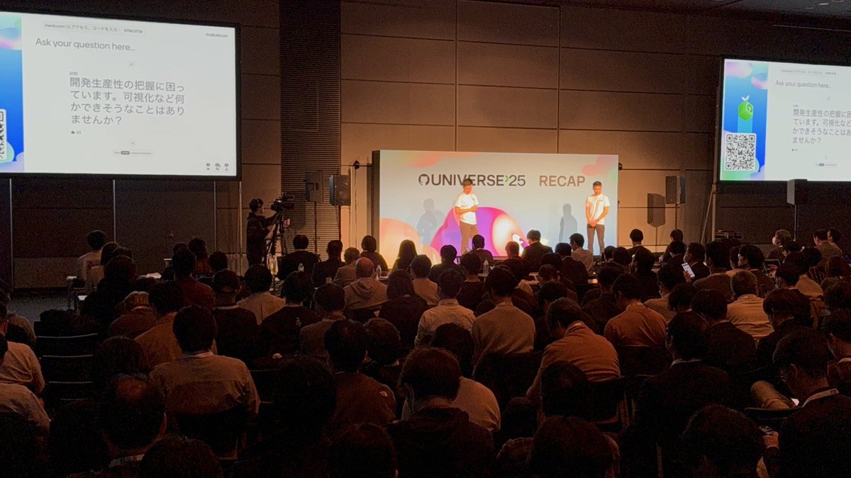 GitHubJapan's tweet image. たくさんのご質問ありがとうございました！引き続き、
#GitHubUniverseRecap イベントをお楽しみください。