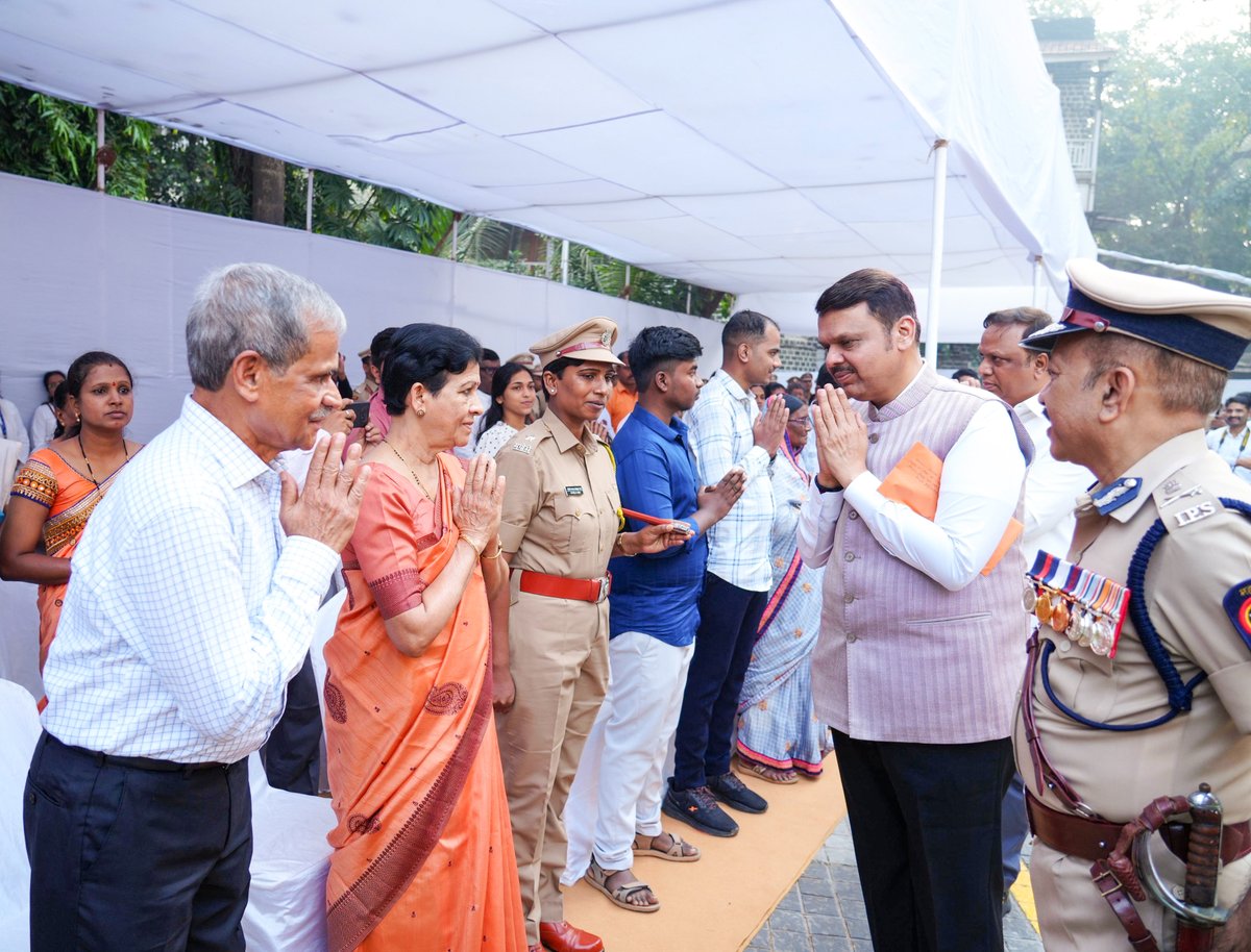CMOMaharashtra's tweet image. #Maharashtra #DevendraFadnavis #2611Heroes