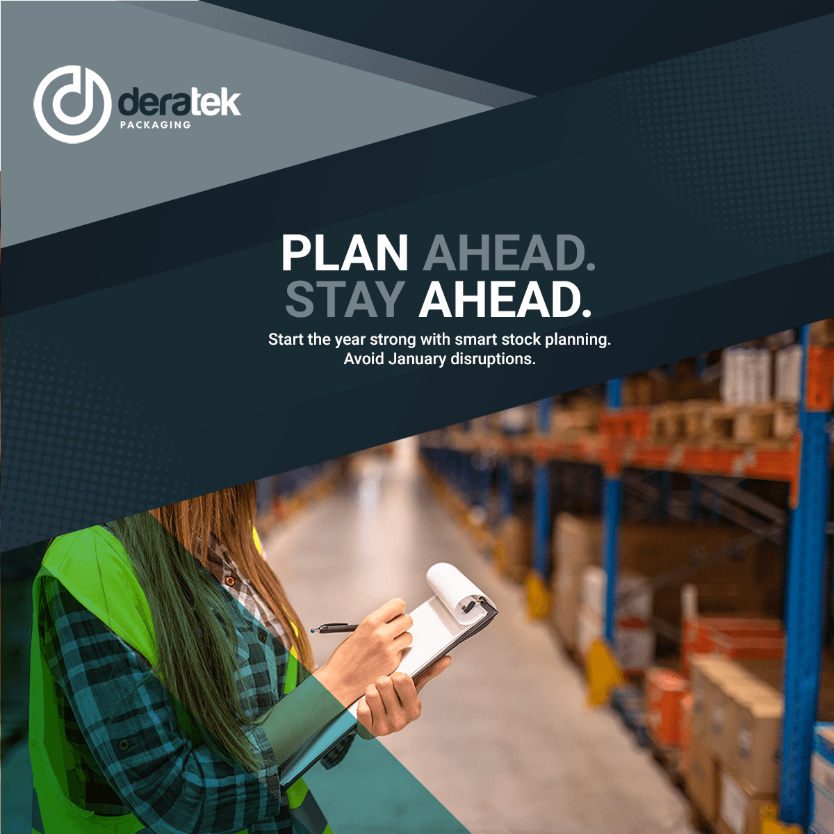 DeratekPack's tweet photo. 🗓 Don’t just prep for December. Jan is coming too.
✔️ Avoid stockouts
✔️ Review hygiene systems
✔️ Talk to your Deratek rep now
Let’s plan ahead for a smoother 2026 start
📞 031 700 9371 | https://t.co/IQQUo9rvBl
#RetailReadiness #JanuaryPrep #PlanAheadStayAhead #DeratekSupport https://t.co/5ZZNHZrscS