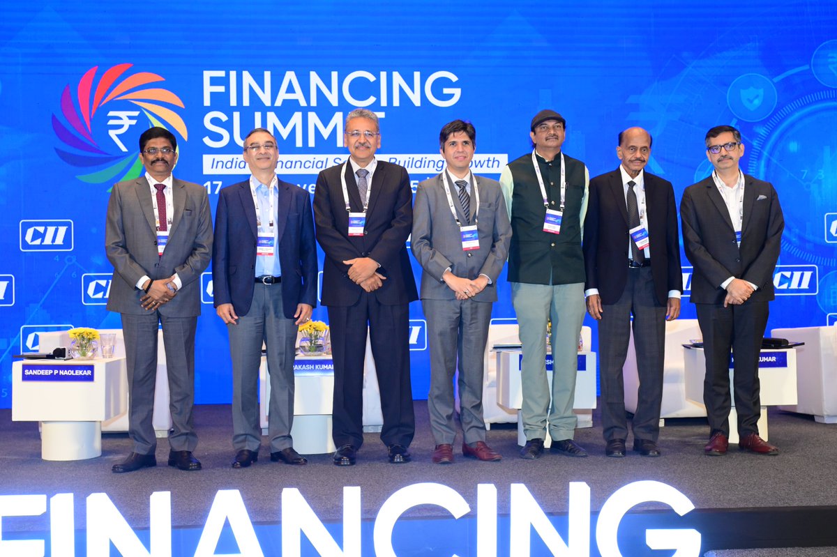 Darling_Pumps's tweet image. Showcasing financial foresight at the 2nd Edition of the CII Financing Summit 2025, held on 17th &amp;amp; 18th November in Mumbai.
We are proud that our MD, Mr. Sandeep Naolekar, represented Darling Pumps at this prestigious platform.
#CIIFinancingSummit #CII2025 #FinancialLeadership