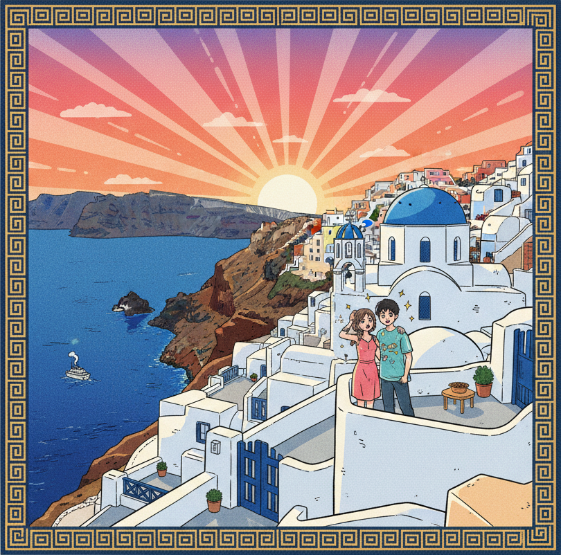 jpw_666's tweet image. Japan is home to breathtaking sights — just like many corners of the world.

#Santorini #Greece #MangaArt #WoodblockPrint #CycladicArchitecture #SunsetViews #Mediterranean #TravelGreece #JapanTravel #JapanTrip