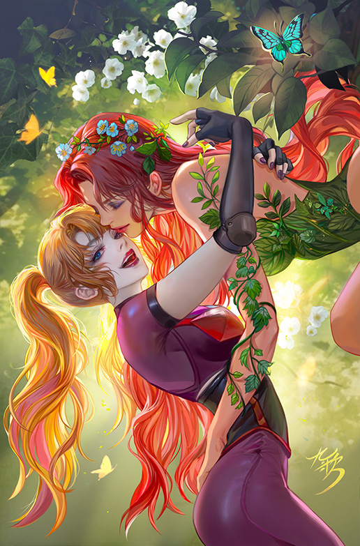 Here’s my first cover for DC — Harley Quinn #56 for <a href="/krscomics/">KRSCOMICS</a>!
It was such a fun project to work on, and my next DC cover will be a Supergirl variant.
I’ll be at Anime Frontier, booth #2014, Dec 11–14 — come say hi!
#dccomics #comiccover