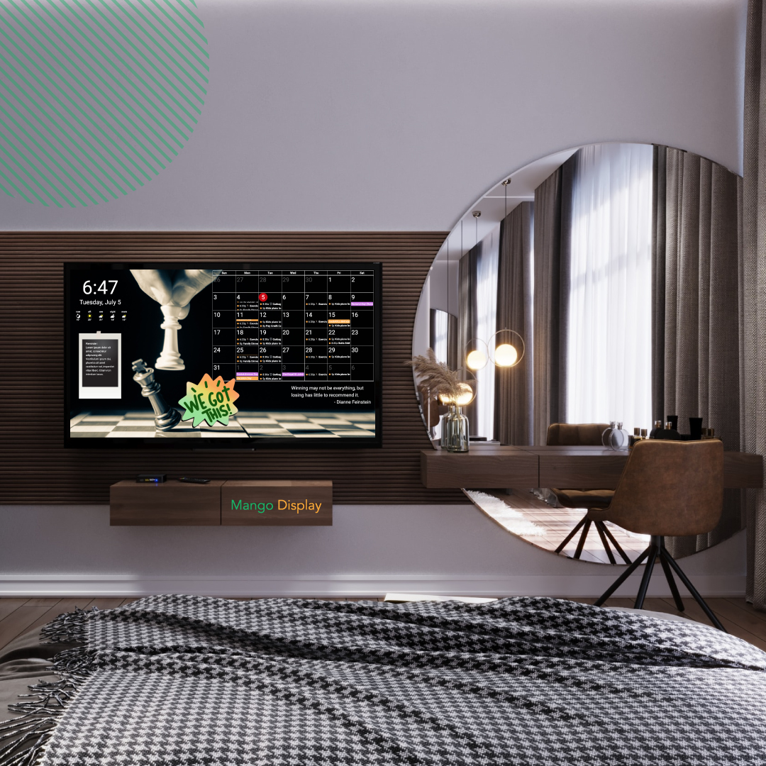 MangoDisplay's tweet image. Control your day, your way 🧡📆—digital calendar display for every smart home.mangodisplay.com/digital-calend…