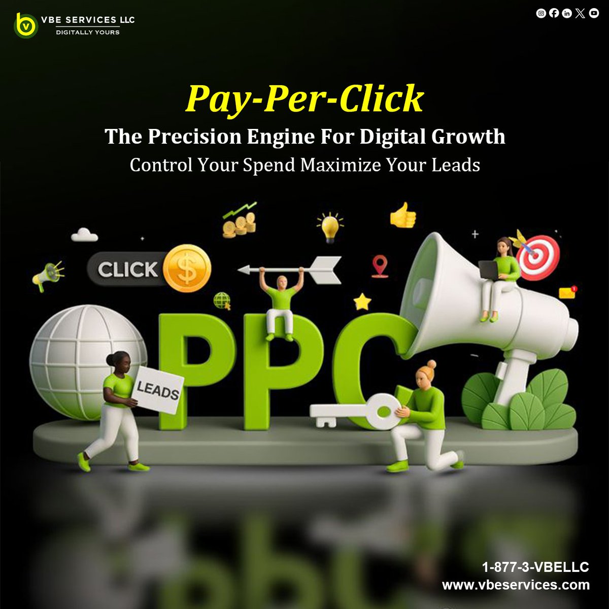 Vbeservice's tweet image. Every scroll hides a potential customer… and PPC quietly tracks every move.
.
VBE Services LLC — mastering the art of smart, strategic, always-on targeting.
.
#PPCPower #SmartAds #ConversionBoost #MarketingThatFollowsYou #PPCExperts #VBEServices #DigitalGrowth #VBEServicesLLC