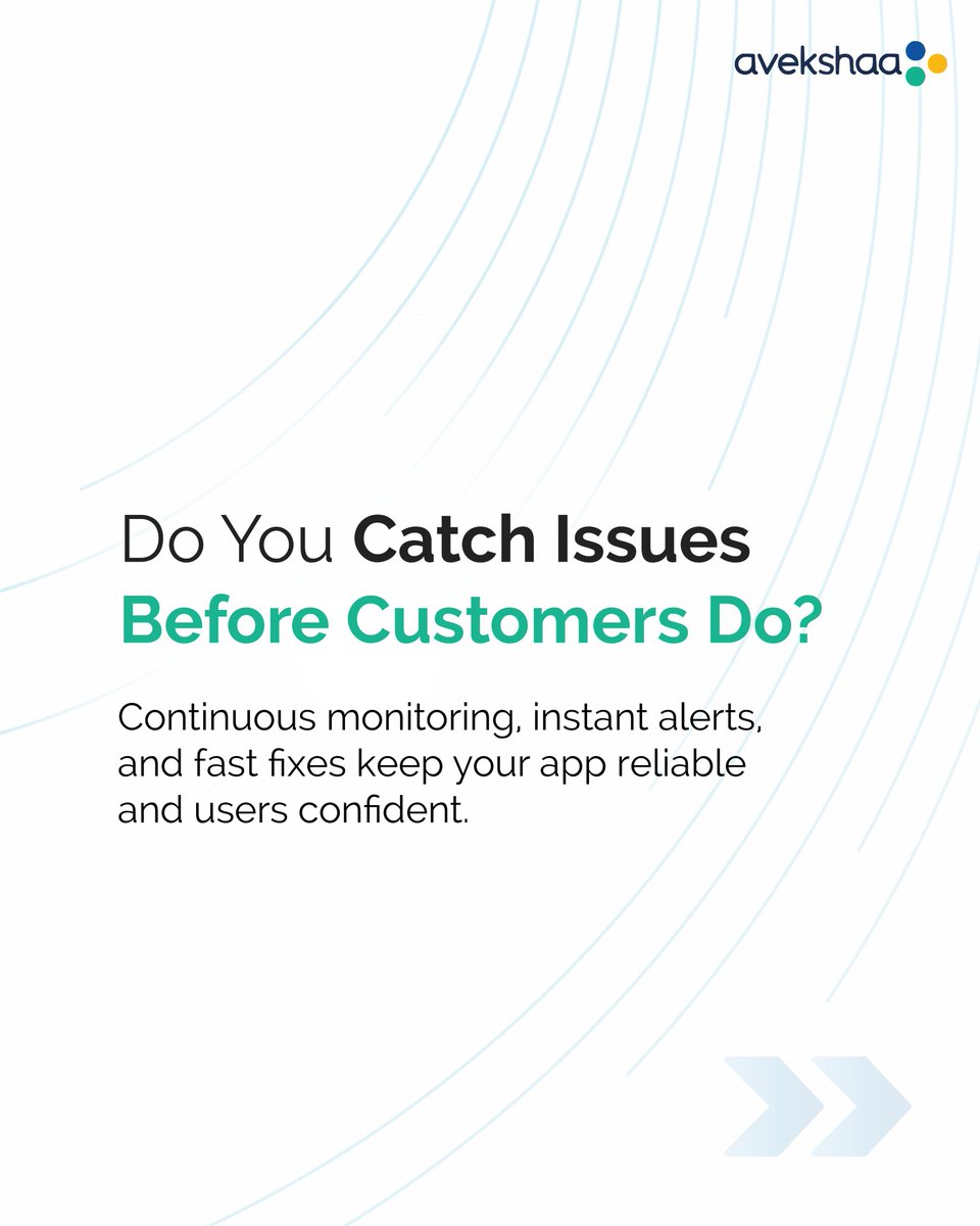 avekshaa's tweet image. Is your banking app really ready to scale?

A quick self-check can reveal what’s slowing you down.

If you paused on even one point, let’s fix it.

Reach out to : info@avekshaa.com | +917289015049

#Fintech #BFSI #PerformanceEngineering #SystemReliability