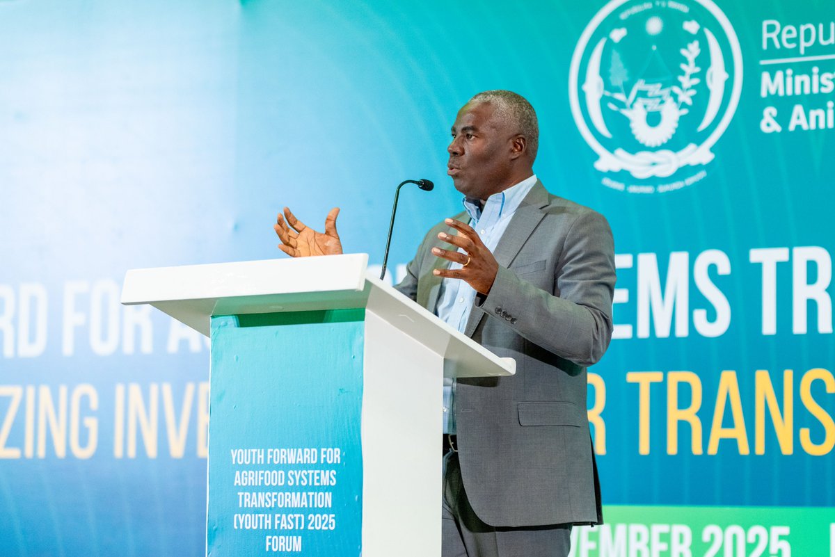AGRA_Africa's tweet photo. Rwanda has unlocked a bold new chapter for its young agripreneurs with the launch of the National Strategy for Youth Employment in Agri-Food Systems (NSYEAS) - a national roadmap developed with AGRA to open up real opportunities across the agrifood value chain.

Launched at #YouthFAST2025, the strategy puts youth at the centre of Rwanda’s food systems transformation.
#AGRA #AGRAImpact #YouthinAg #YouthFAST2025 #FoodSystems