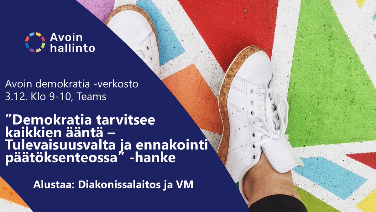 Ilmoittaudu link.webropolsurveys.com/EventParticipa…  

Saa jakaa <a href="/HoKatju/">Katju Holkeri</a> <a href="/PauliinaPussin1/">Pauliina Pussinen</a> 
<a href="/Mige_Lehtonen/">Mikko Lehtonen</a>
<a href="/thememma/">Merja Niemelä</a>
<a href="/KatjaRepo/">Katja Repo</a>
<a href="/sxsavola/">Suvi Savolainen</a>
<a href="/MarkkuMollari/">Markku Mölläri</a>
<a href="/maija_f/">Maija Faehnle</a>
<a href="/Tulikukka/">Pirjo Tulikukka</a>
<a href="/oikeusmin/">Oikeusministeriö</a>
@vmuutiset
<a href="/makuivalainen/">Matti Kuivalainen</a> #AvoinHallinto