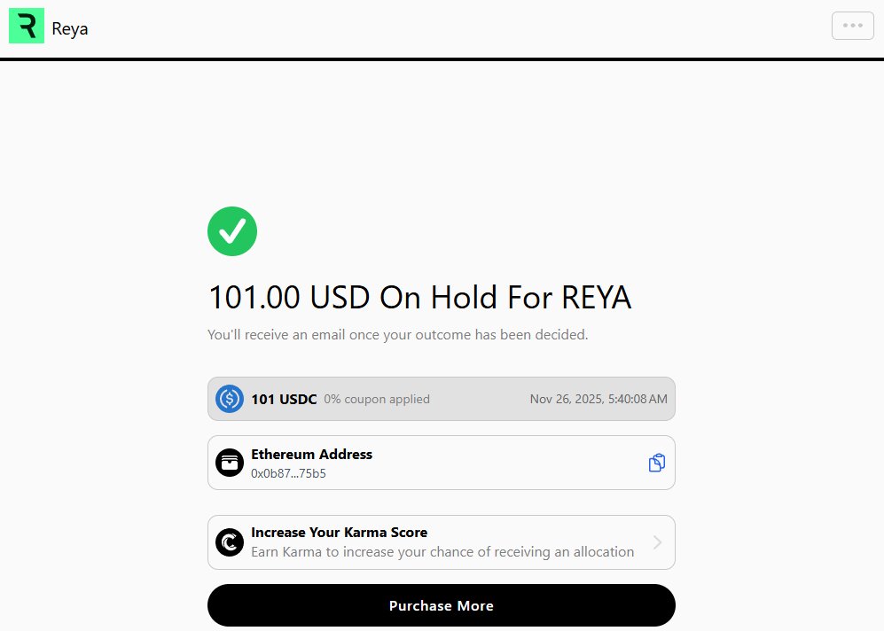 SwapnilDabholk5's tweet image. Just registered for the Reya on @CoinList offers.coinlist.co/o/reya