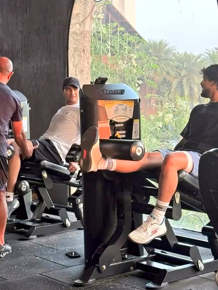 AyushCricket32's tweet image. Ishan Kishan and Abhishek Sharma in the gym 🔥
#IshanKishan #abhisheksharma