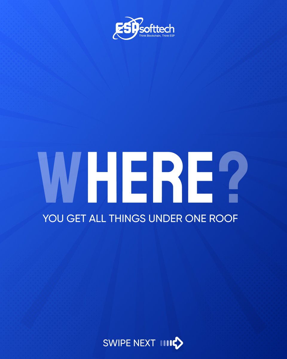 espsofttechpltd's tweet image. Build What&apos;s Next, With One Powerful Partner.

Forget juggling multiple vendors. From cutting-edge Blockchain to immersive Gaming, we bring your entire digital vision to life.

Let&apos;s create the future, together.

#DigitalInnovation #BlockchainDevelopment #GameDevelopment #Web3…