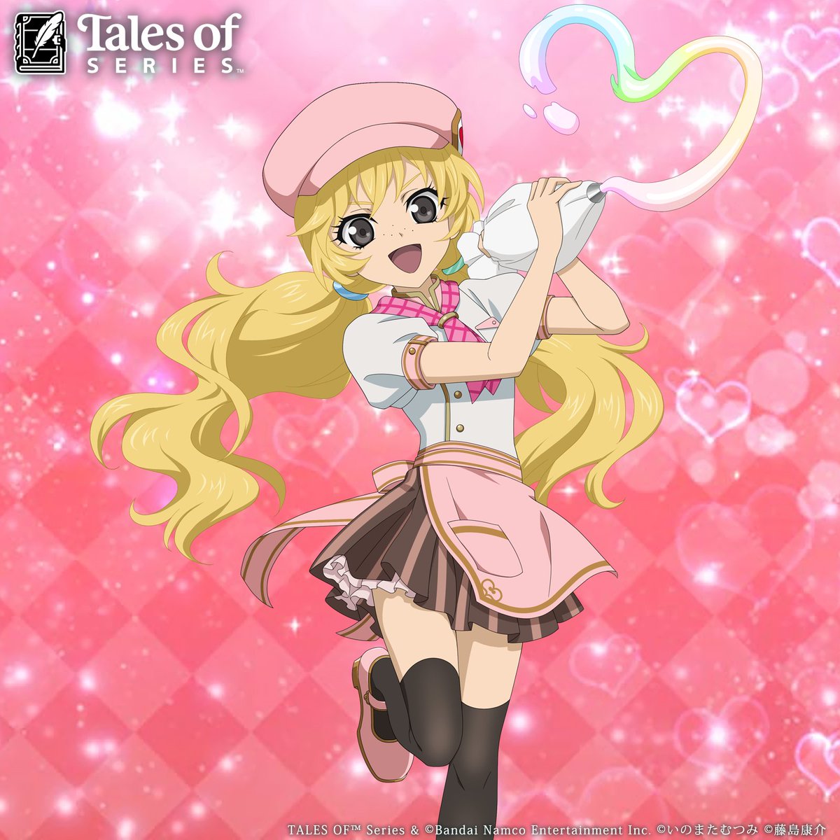 本日は #いいねの日 🥰

生クリームのハートがキュートな
#ベリル をお届けします✨

かわいいと思ったらいいねしてね❤

#テイルズ