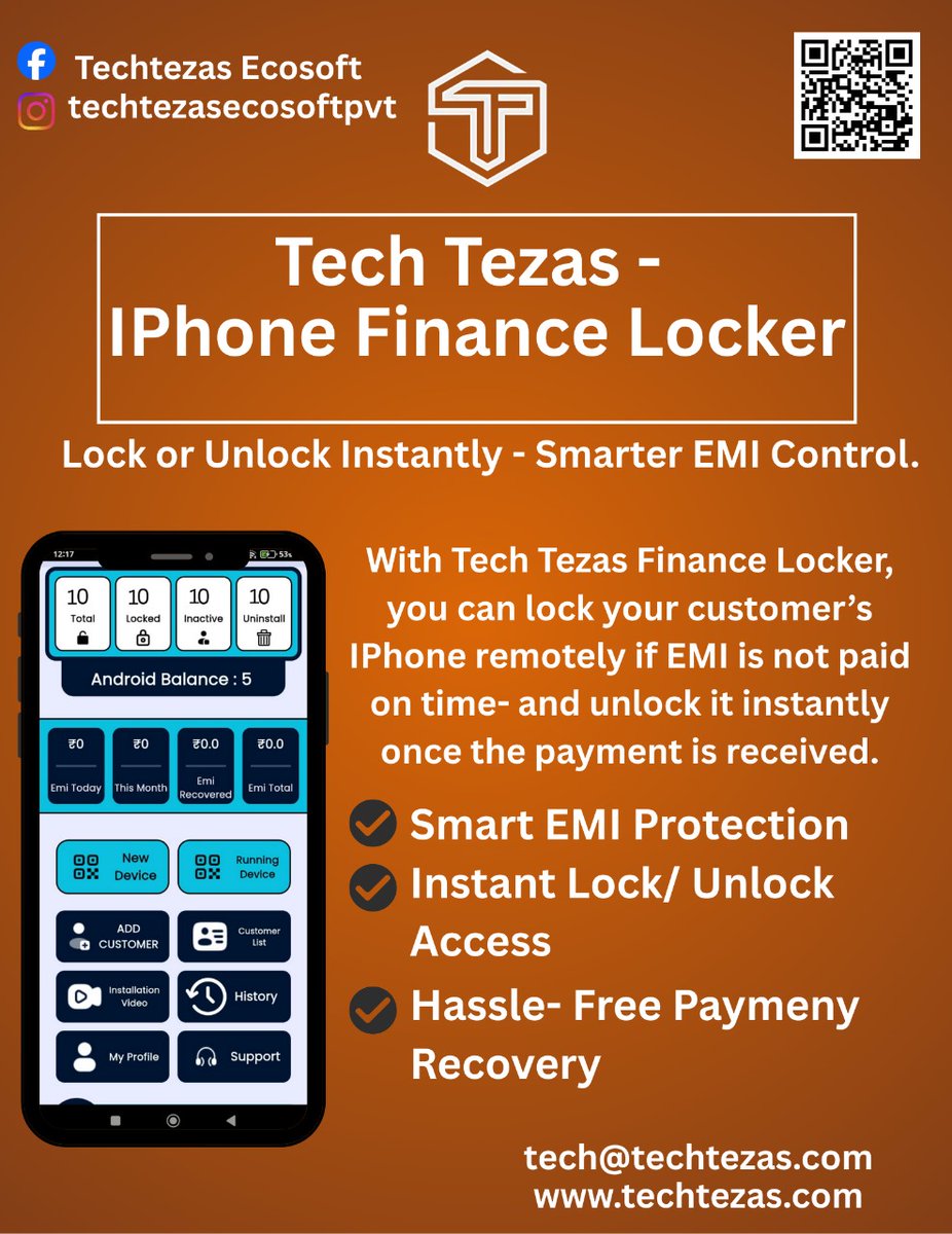 techtezas's tweet image. “Give your customers peace of mind — let them store their payments in our iPhone Finance Locker. Secure, fast, stylish. 🔒📱 #iPhoneFinanceLocker #FinanceTips #iPhoneHacks #BudgetingApp #FinancialFreedom #MoneyManagement #SavvySaver #ExpenseTracker #OfflineBanking #SecureFinance