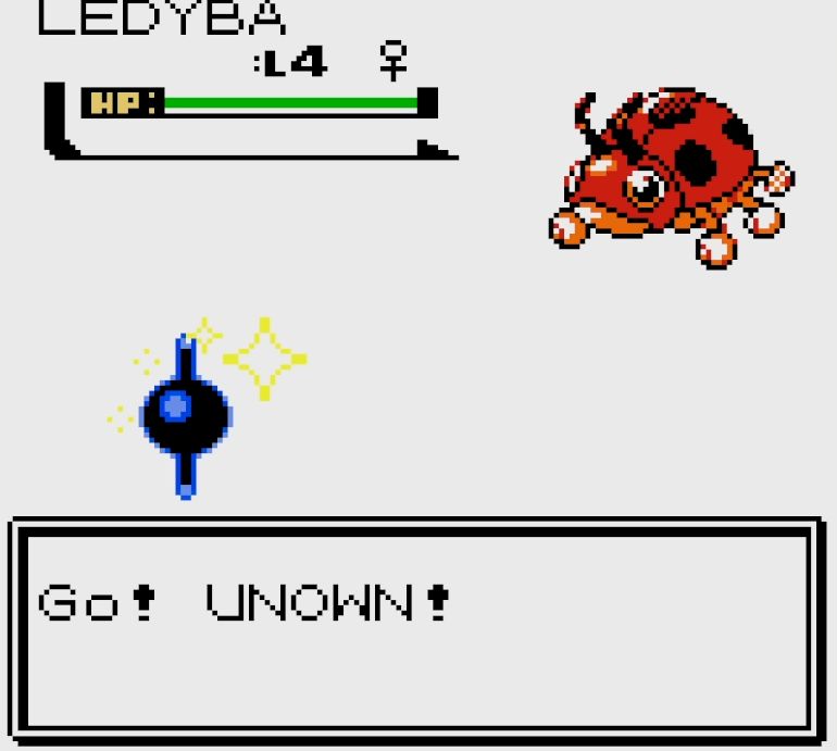 Shiny Unown-I in Silver after 10,480 REs.✨ 

First of the two Unown, V will be hunted in Crystal.

Gen 2 SLD: 27/252