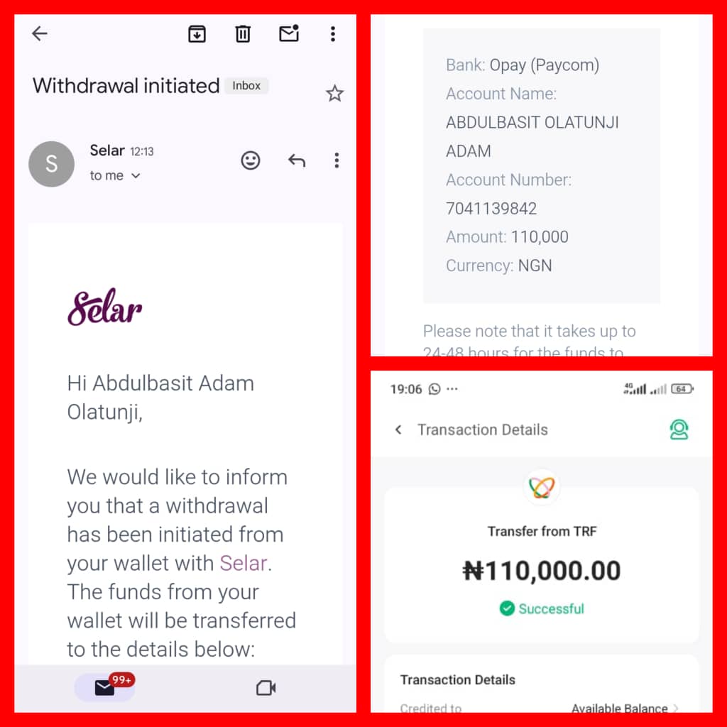 abdulbasit2814's tweet image. Alhhamdullilahi 🙏🏻.

I did it again with extra 10k, this is progress. Another 110k made in just 9 days with my smartphone through Affiliate marketing thanks to my mentor  @FuadOwolabi2 &amp;amp; @tryselar @ambprogram