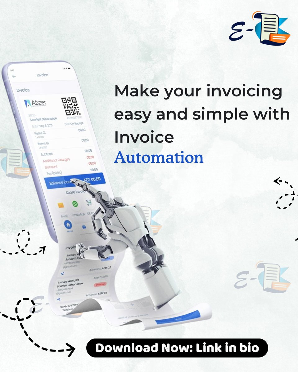 KisPvt's tweet image. Tired of manual invoice entry and endless calculations? It&apos;s time to let the robots handle the heavy lifting. Click the link in bio to download and simplify your accounts!
​#InvoiceAutomation #InvoicingMadeEasy #Fintech #BusinessAutomation #SaaS #DigitalTransformation