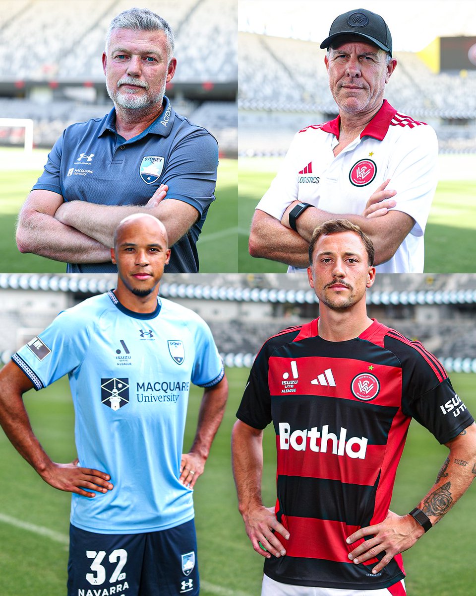 Sydney Derby #42: 𝐋𝐎𝐀𝐃𝐈𝐍𝐆... ⏳🔥

The two sides of the city were friendly at today’s pre-game press conference. On Saturday, it’ll be anything but 😤

Sydney, don’t miss out on a seat. Get your tickets NOW: tinyurl.com/y9wvxh65