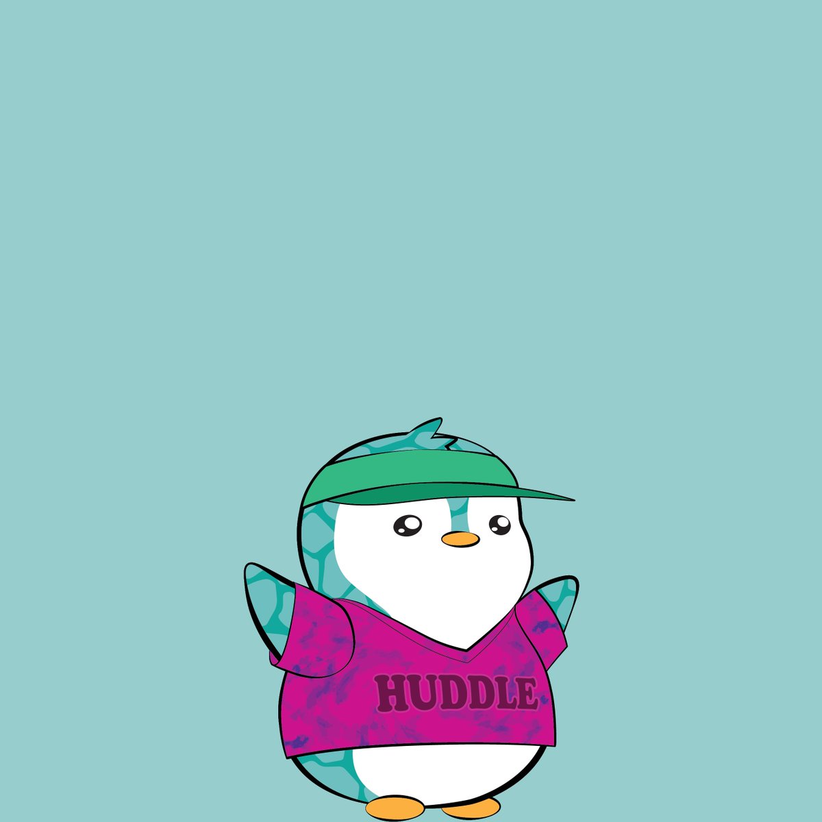 gm. I finally joined the huddle with this cutie.