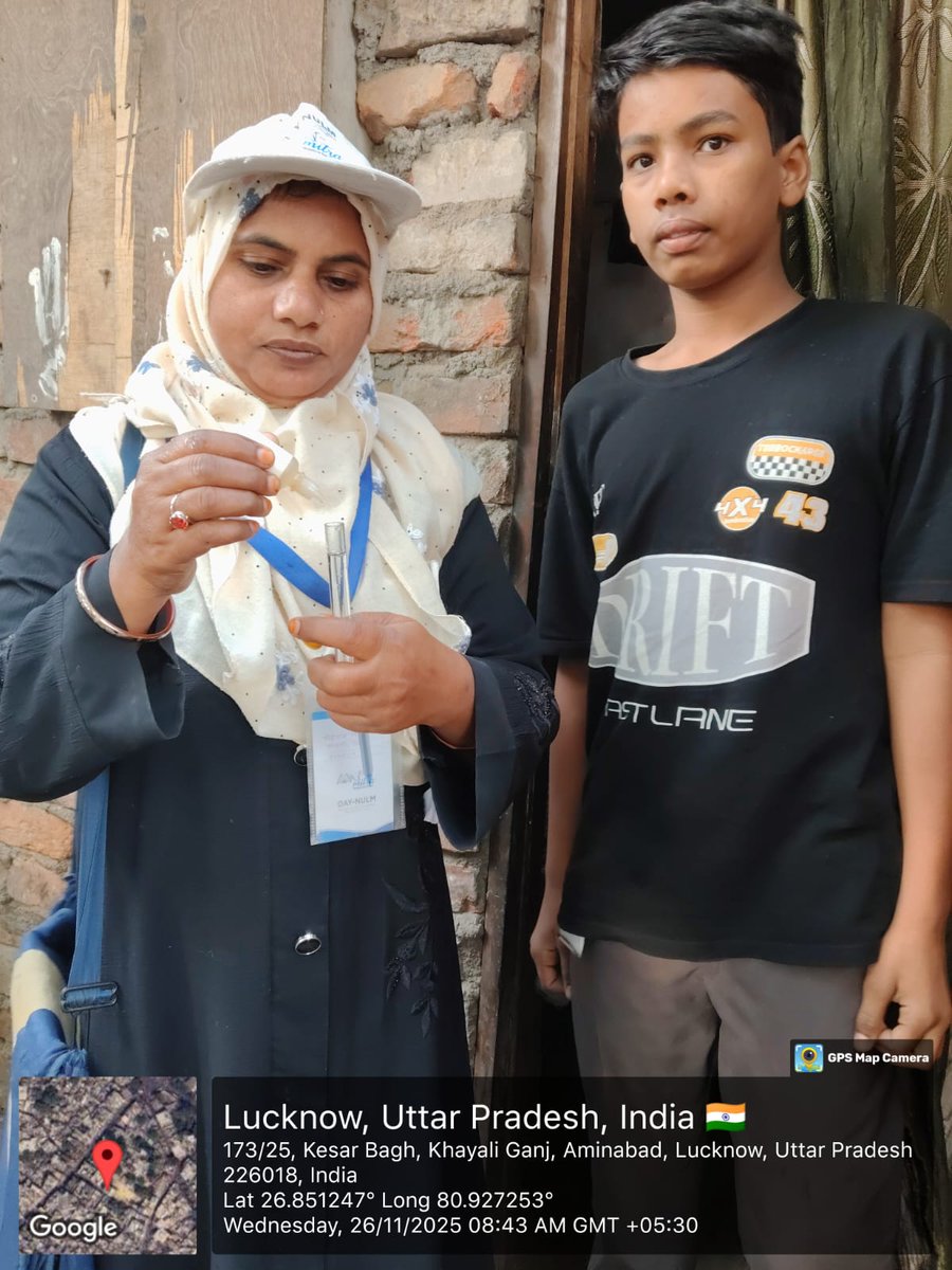 DAYNULMLUCKNOW's tweet image. आज जनपद लखनऊ में स्वयं सहायता समूह की महिलाओं द्वारा नगर निगम लखनऊ के विभिन्न वार्ड में अमृत मित्र द्वारा वाटर टेस्टिंग का कार्य किया जा रहा है  @amrut_MoHUA