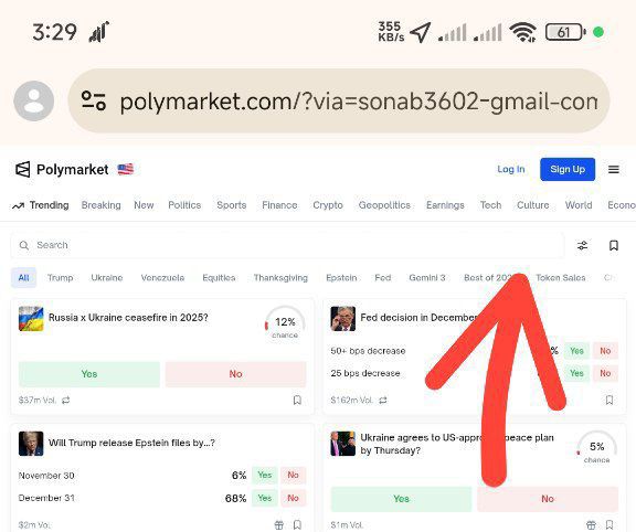 New Dub Event ~ 10$ Per Refer 😱😱

PolyMarket Link:- polymarket.com/?via=mbs

Apply For Affiliate Link :- partners.dub.co/polymarket/app…

📌 Fully Read Post careful ~ Refer Kaise Krna Hai Sab Btaya Hu 😎 

Full Post 👇✅t.me/Hightechramjan…