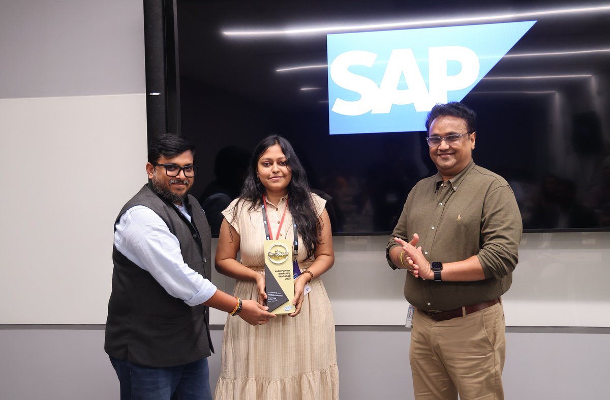 Ikyamsolutions's tweet image. Thank you to the SAP team for an insightful Partner Marketing Planning Workshop!
Inspiring keynotes, strategic clarity, and powerful sessions on demand planning and 2026 business vision.

#SAP #SAPPartners #SAPIndia #SAPCommunity #DigitalTransformation #Recognition