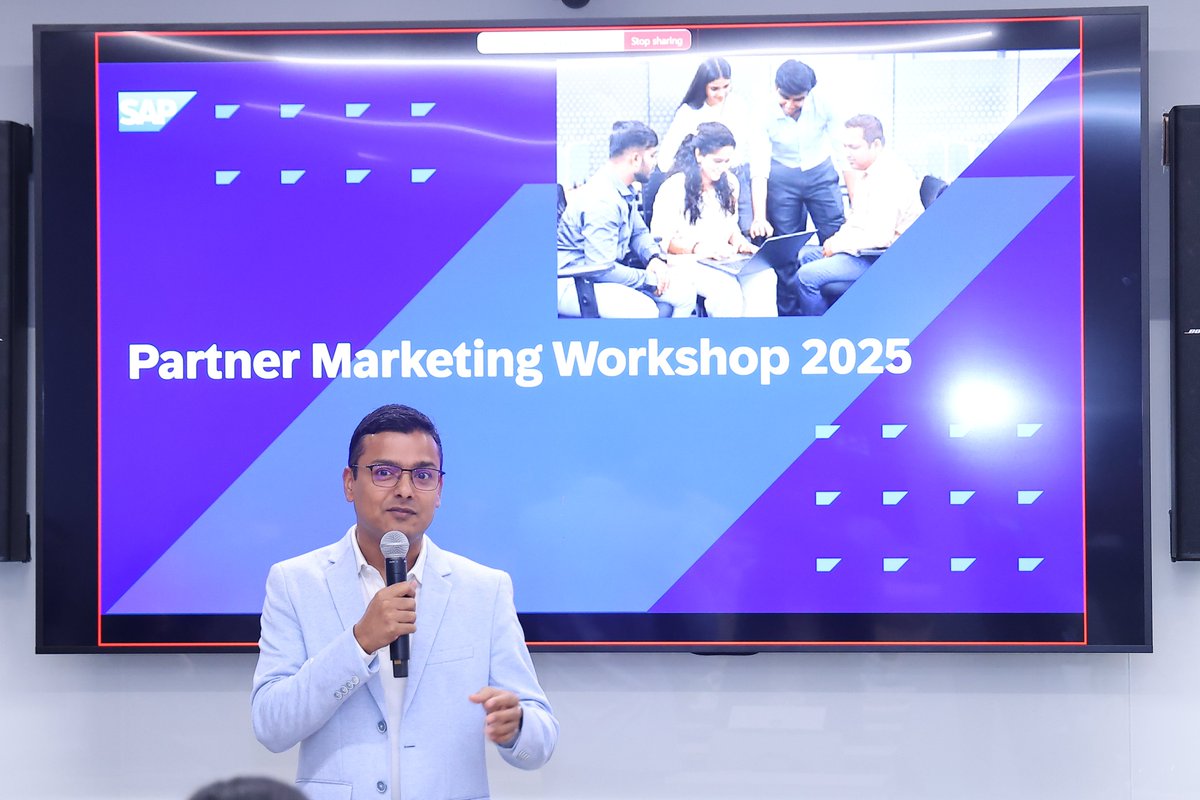 Ikyamsolutions's tweet image. Thank you to the SAP team for an insightful Partner Marketing Planning Workshop!
Inspiring keynotes, strategic clarity, and powerful sessions on demand planning and 2026 business vision.

#SAP #SAPPartners #SAPIndia #SAPCommunity #DigitalTransformation #Recognition