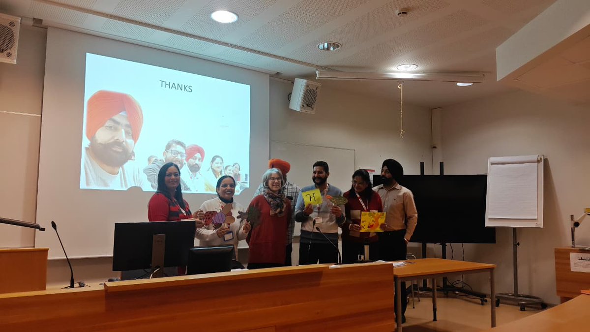 schooledu_pb's tweet image. One week into the Finland immersion, our Punjab government school teachers are truly in their element! From exploring libraries and learning centres to presenting their work with peers, every day is packed with new ideas and inspiration. #TeacherTraining #GlobalLearning #edreform