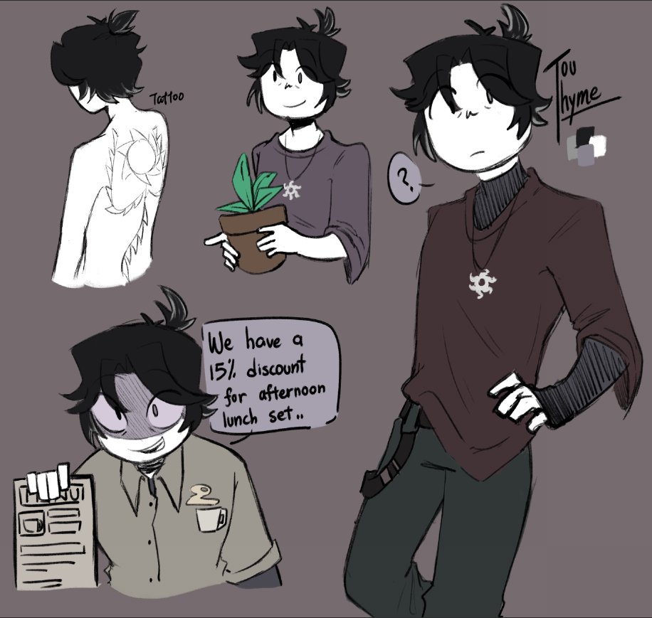 lazyscots's tweet image. whatever- go my #twotime design that i made for my stupid au