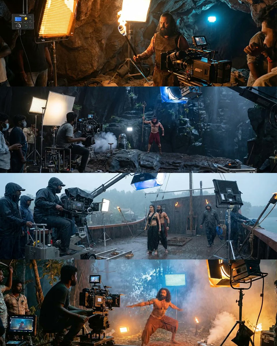 filmycorner9's tweet image. BTS stills made by Using Nano Banana AI #KantaraChapter1

#Kantara #Rishabshetty  #Gemini #BTS