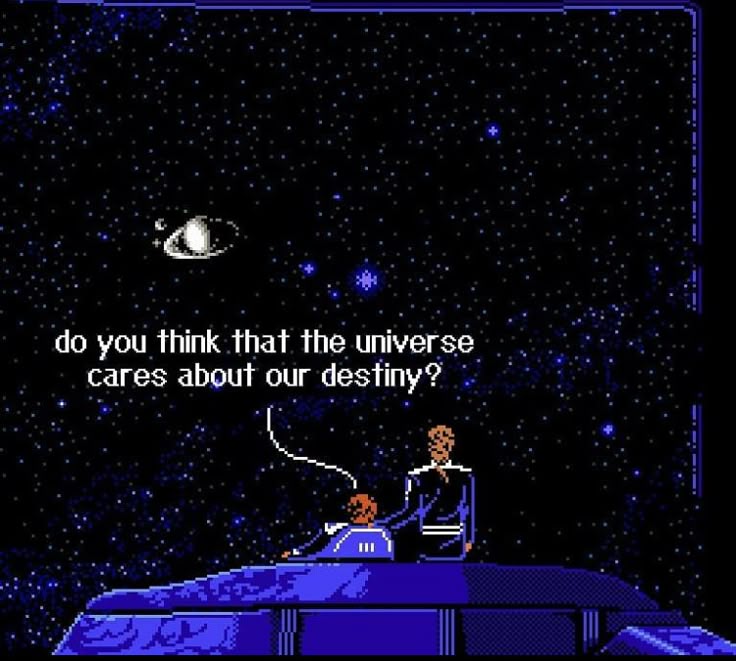 ManishS70265's tweet image. Staring into the stars and wondering: does the universe care about our destiny? 🌌✨ 

Sometimes the biggest questions come from the simplest moments. 

#DeepThoughts #ExistentialQuestions #SpaceTalk #Universe #Destiny #PixelArt 💫