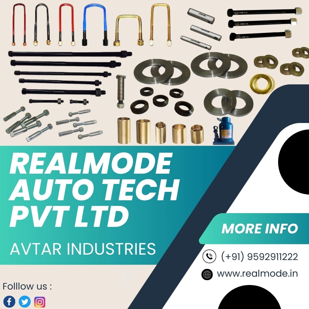 realmode_auto's tweet image. Realmode Auto Tech Pvt Ltd is the one stop solution for HCV and LCV to make your journey better and safe with all types of Under Chassies components.

realmode.in

#ubolt #centrebolts #springpins #jackrods #eyebolts #cotterpins  #avtarIndustries #RealmodeAutoTech