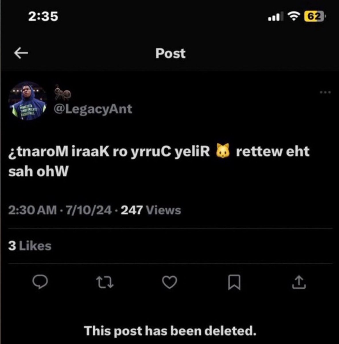 This nigga is a literal pedo btw