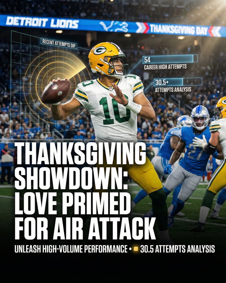 deepchampai's tweet image. 🏈 Jordan Love NFL Spotlight
Jordan Love is putting on a show for NFL against Detroit Lions.
Jahmyr Gibbs, a dynamic offensive weapon for the Lions, has already hauled in 48 receptions for 380 receiving yards and 3 touchdowns…
Full slides…
#NFL #DeepChampAI #JordanLove #GB #DET