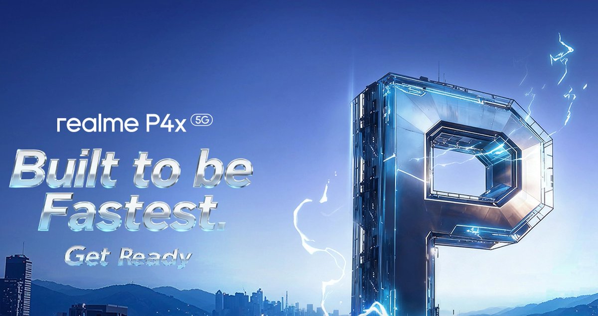 techolum's tweet image. realme P4x will launch in India soon.

#realmeP4x #realme