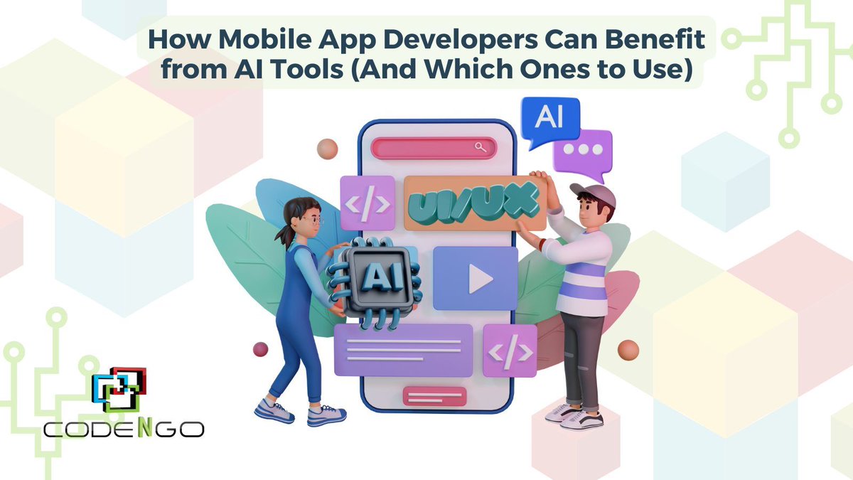 codengo_com's tweet image. AI tools for mobile app developers streamline coding, automate testing, and enhance UX. Explore the top tools today.
blog.codengo.com/how-mobile-app…