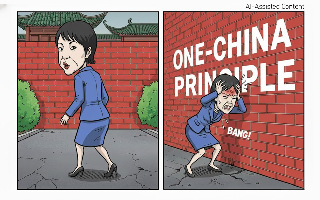 thouse_opinions's tweet photo. Hardline rhetoric, harder reality
#Cartoon #JapanProvocation #Taiwan https://t.co/qsGOEGyjOi