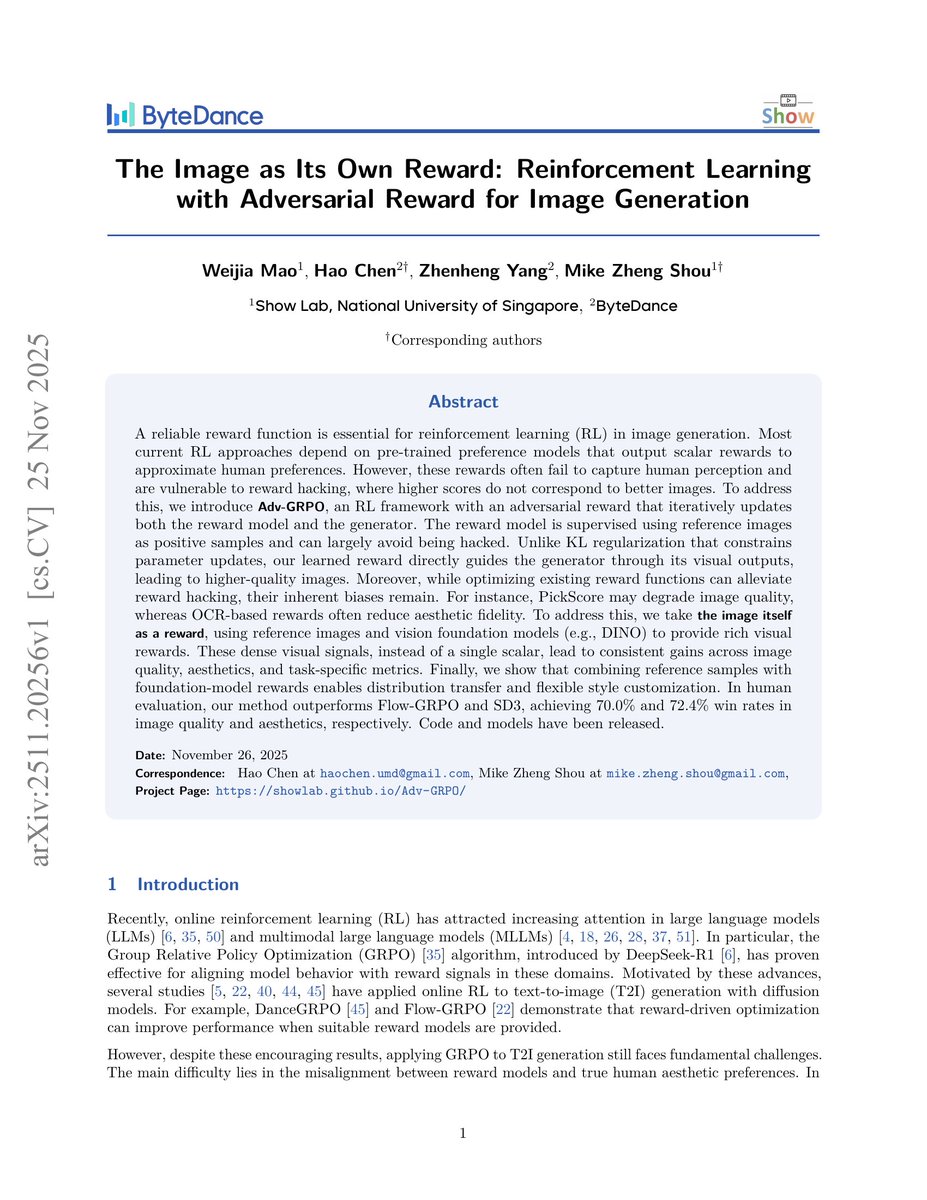 rosinality's tweet image. Adversarial training of image generator against reference images. I think people actually love adversarial training. Again people often use adversarial methods as a solution to some problem. And then (normally) the problem becomes two.