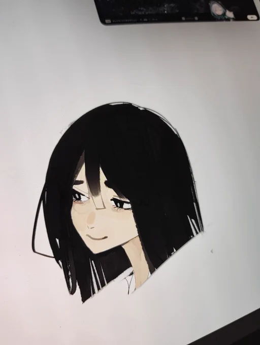 たまには太眉