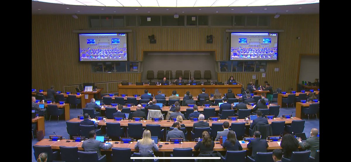 dabesad's tweet image. At UNGA 1st Committee General Debate, highlighted:
- illegal militarization of Russia-occupied regions of 🇬🇪 by Russia, along with other unlawful actions;
- 🇬🇪’s steps to bolster CBRN security;
- 🇬🇪’s strong, consistent support 4 global disarmament &amp;amp; non-proliferation regimes.