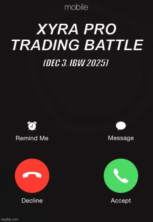 xyralabs_'s tweet image. Traders, the battlefield is calling.

 Dare to answer the call? 😏

Register and Answer now: luma.com/0z9a8qqe