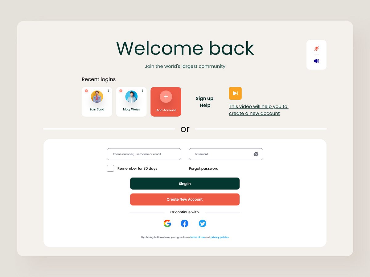 iamweirdwarwick's tweet image. Day 9 of showing up

Login screen⚡️

👨‍💻 Frontend Devs:
Code this design out and let me know how long it took you. Does it what your time?

🎨 UI/UX Designers:
Rate the difficulty from 1-10

Still showing up still learning
#DesignToCode #Frontend #UIUX #BuildInPublic